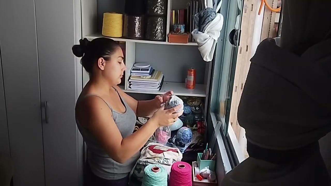 Ateliê Renovado: A paz de começar um projeto em uma mesa limpa #vlog 