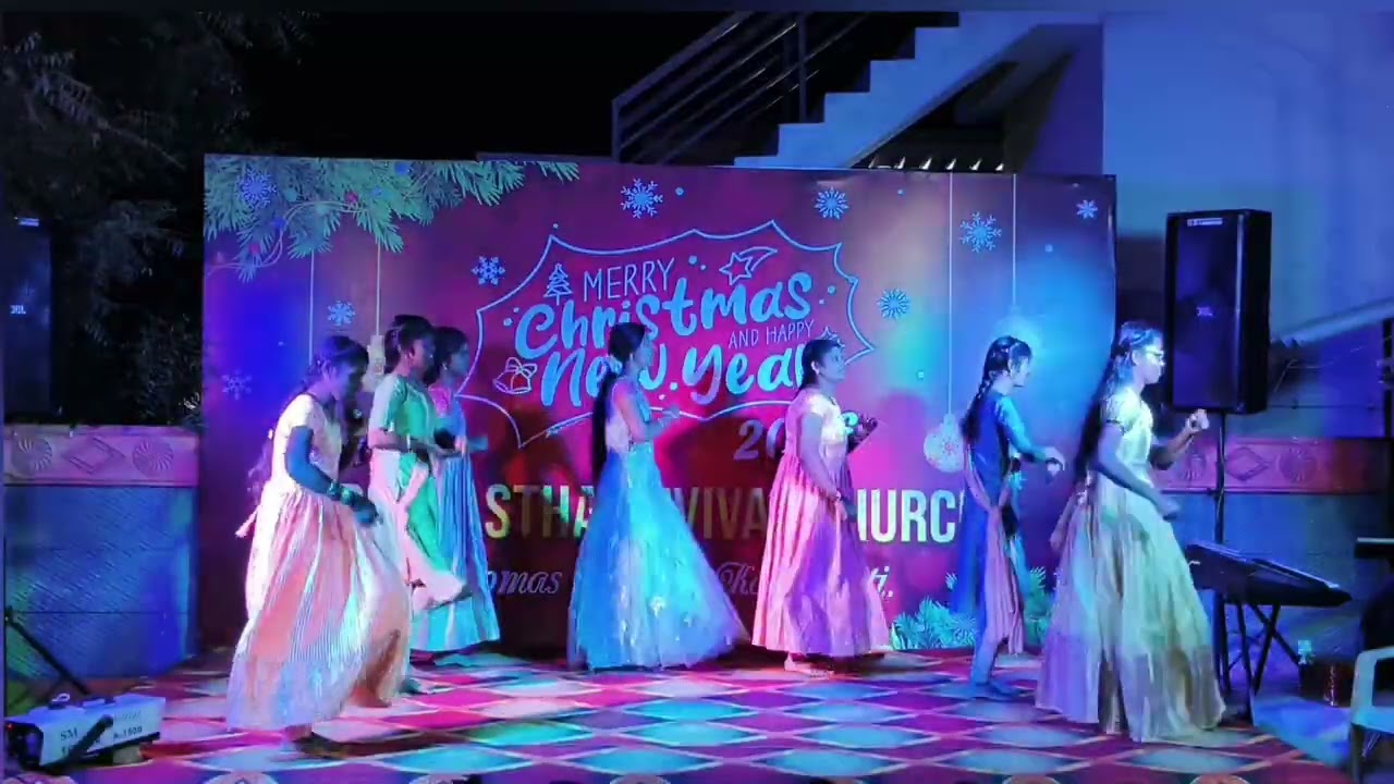 ஜில்லென்ற ராத்திரியிலே || JILLENTA RATHIELEA || Tamil Christmas Dance || Tamil Christmas Songs ||