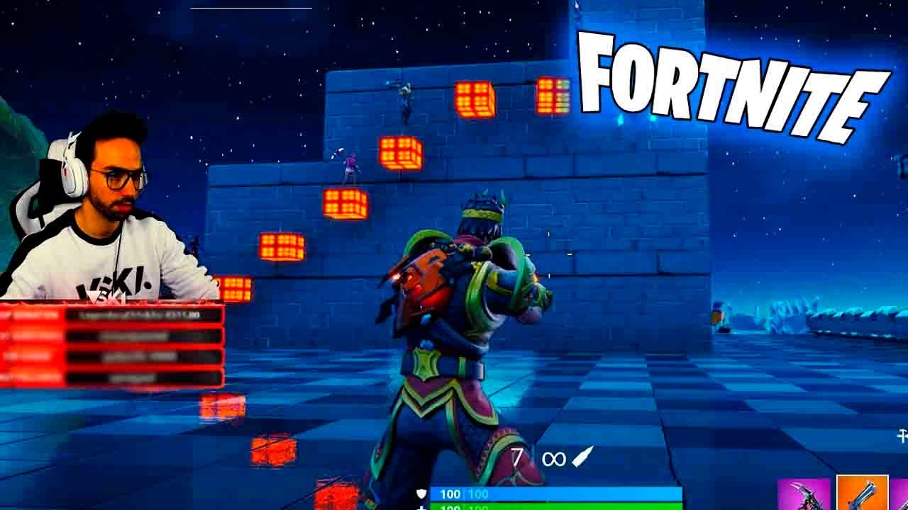 FORTNITE O REI MANDA - A CORRIDA FOI O FINAL !