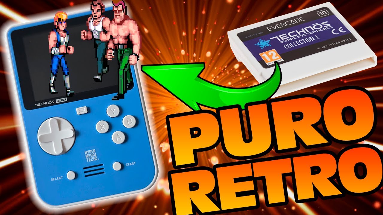 🌟Me compré la INCREÍBLE  Consola Retro con Cartuchos REALES (Super Pocket TECHNOS EDITION)