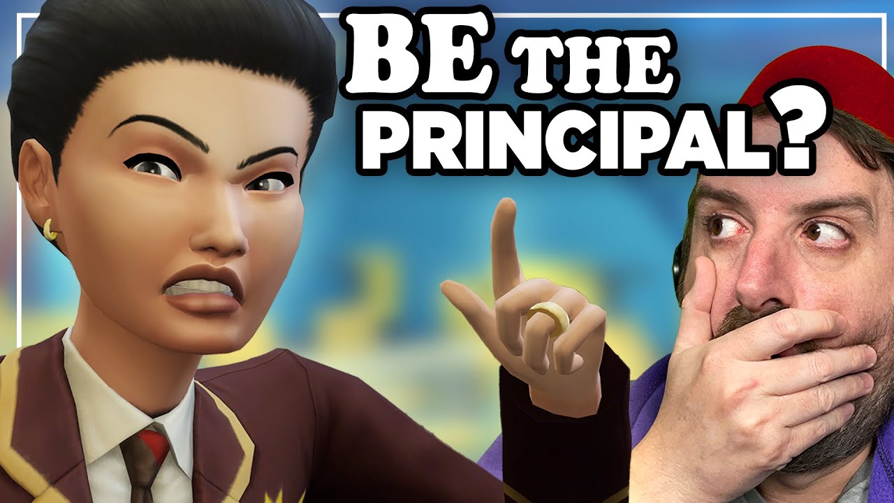 Can we be the Principal? - The Sims 4 High School Years Gameplay