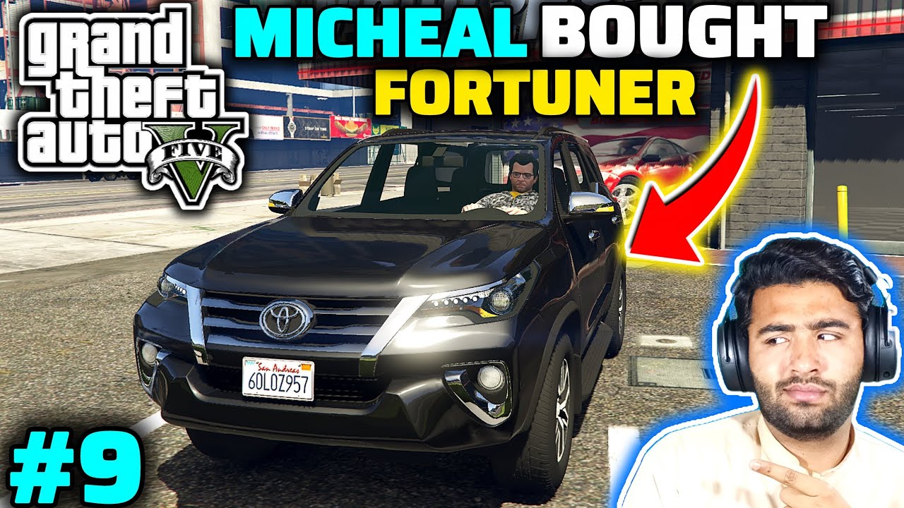 GTA 5: Micheal Bought Fortuner | Gameplay#9
