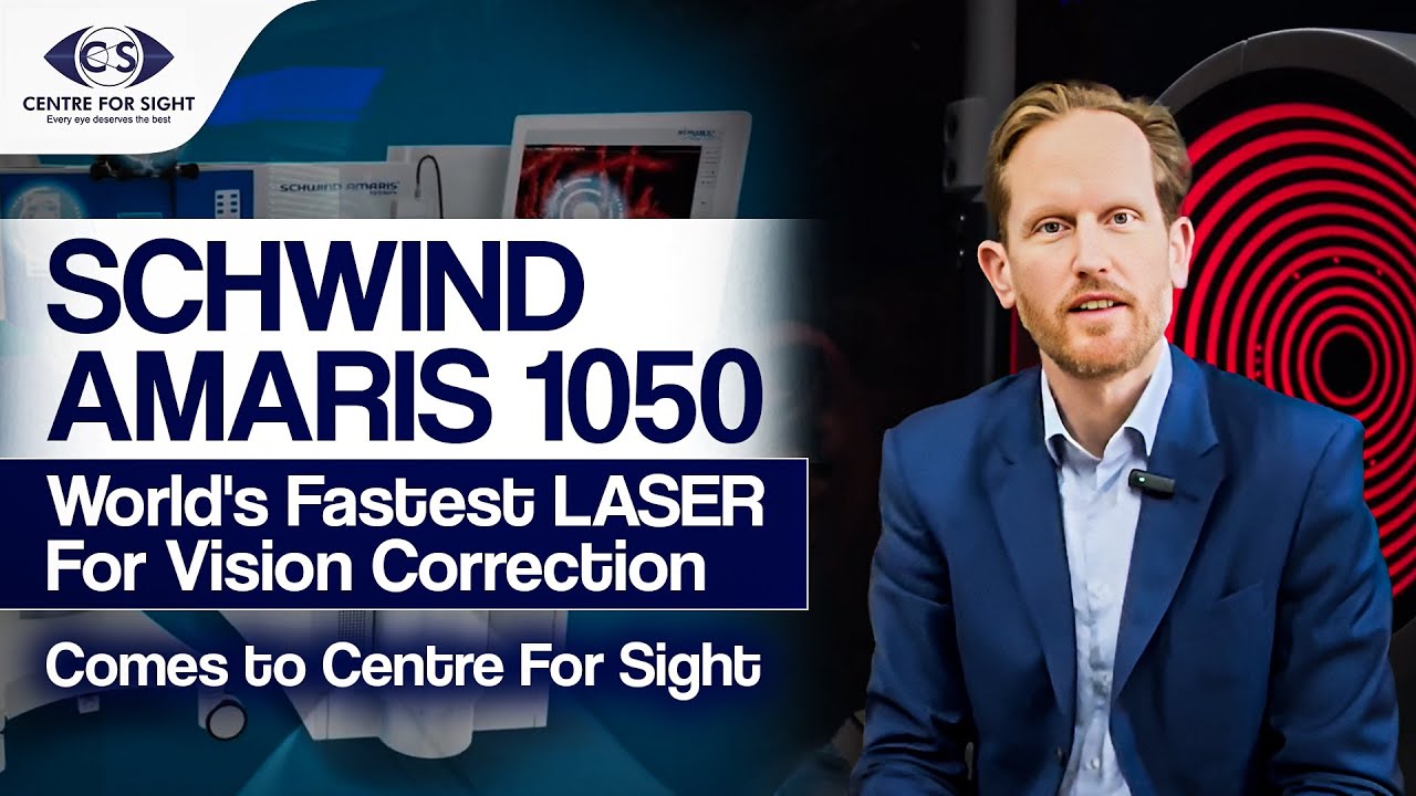 Amaris 1050 with 7D Tracking & CustomEyes – Fastest Laser Vision Correction, First in North India