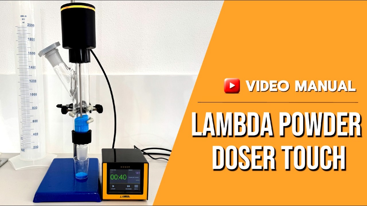 Lambda Powder Doser Touch – Video Manual | Setup and Control Methods