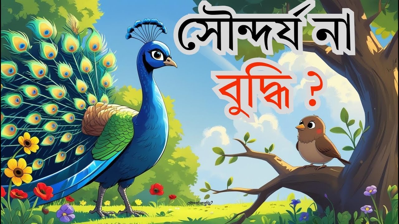 Bedtime Story  in Bangla | সৌন্দর্য না বুদ্ধি? | Beauty Or Brain ?  Bengali Golpo