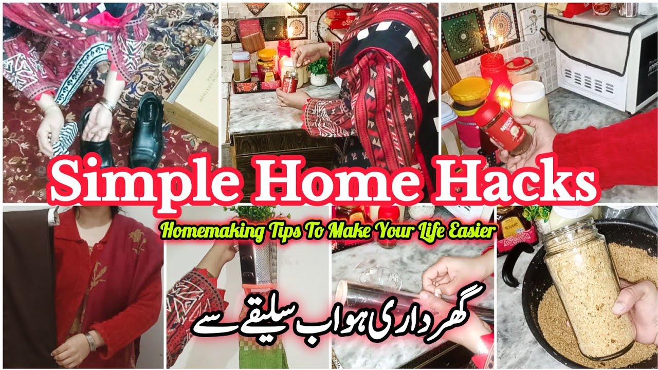 Smart ghardari Hacks | Tips To Make your homemaking Easy | Kitchen Tips and Hacks