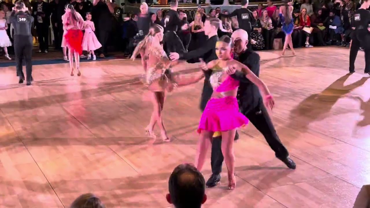 NYDF 2024 - Pro-Am Open Latin Jive - Sophie & Slava