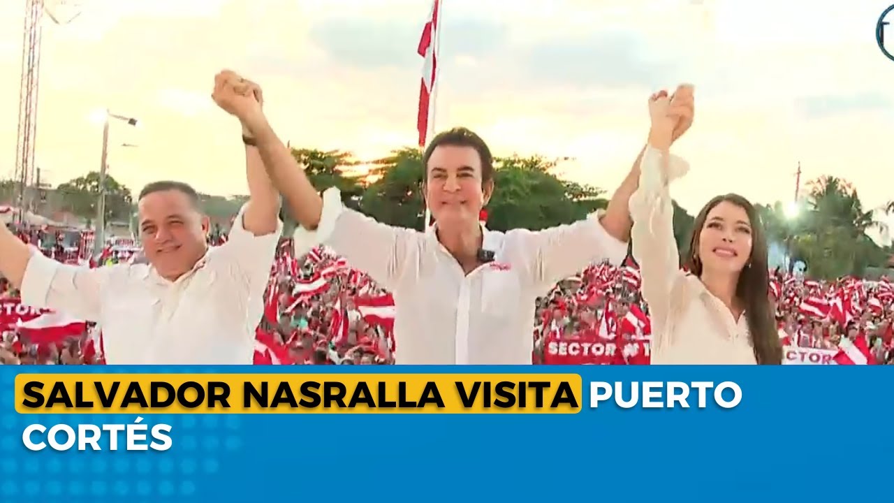 Salvador Nasralla visita Puerto Cortés
