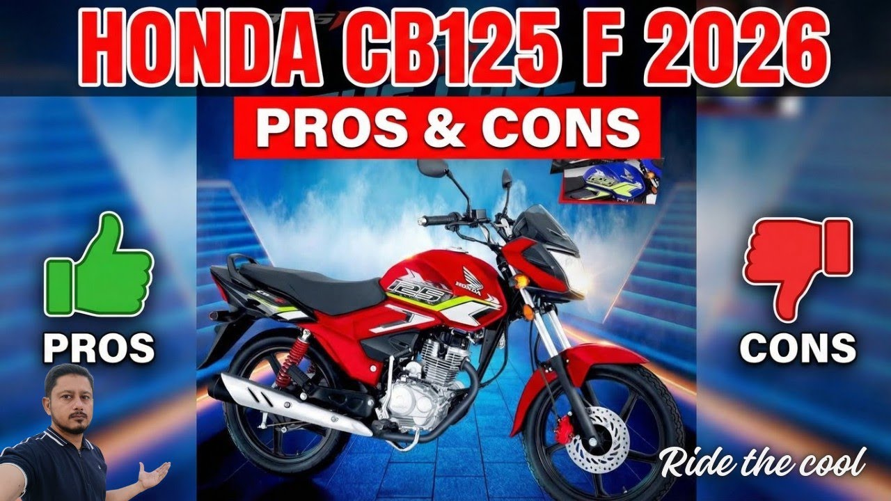 Honda Cb 125 F 2026 | Launch 2026 model  | features, price | pros & cons 