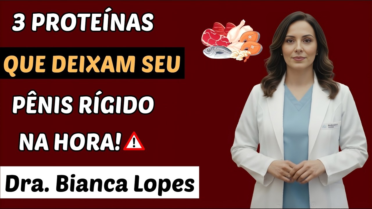 3 Proteínas Poderosas Para Melhorar a Ereção e Aumentar a Energia | Dra. Bianca Lopes