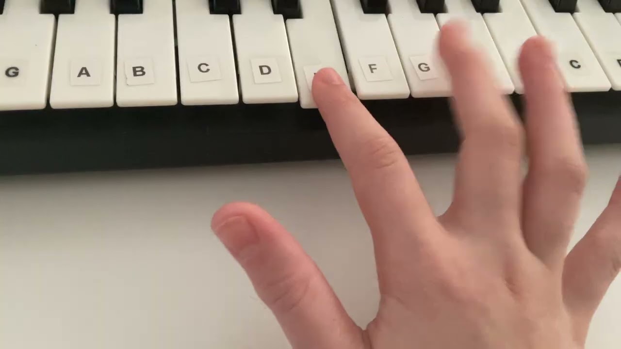 How to play hedwigs theme song on the piano