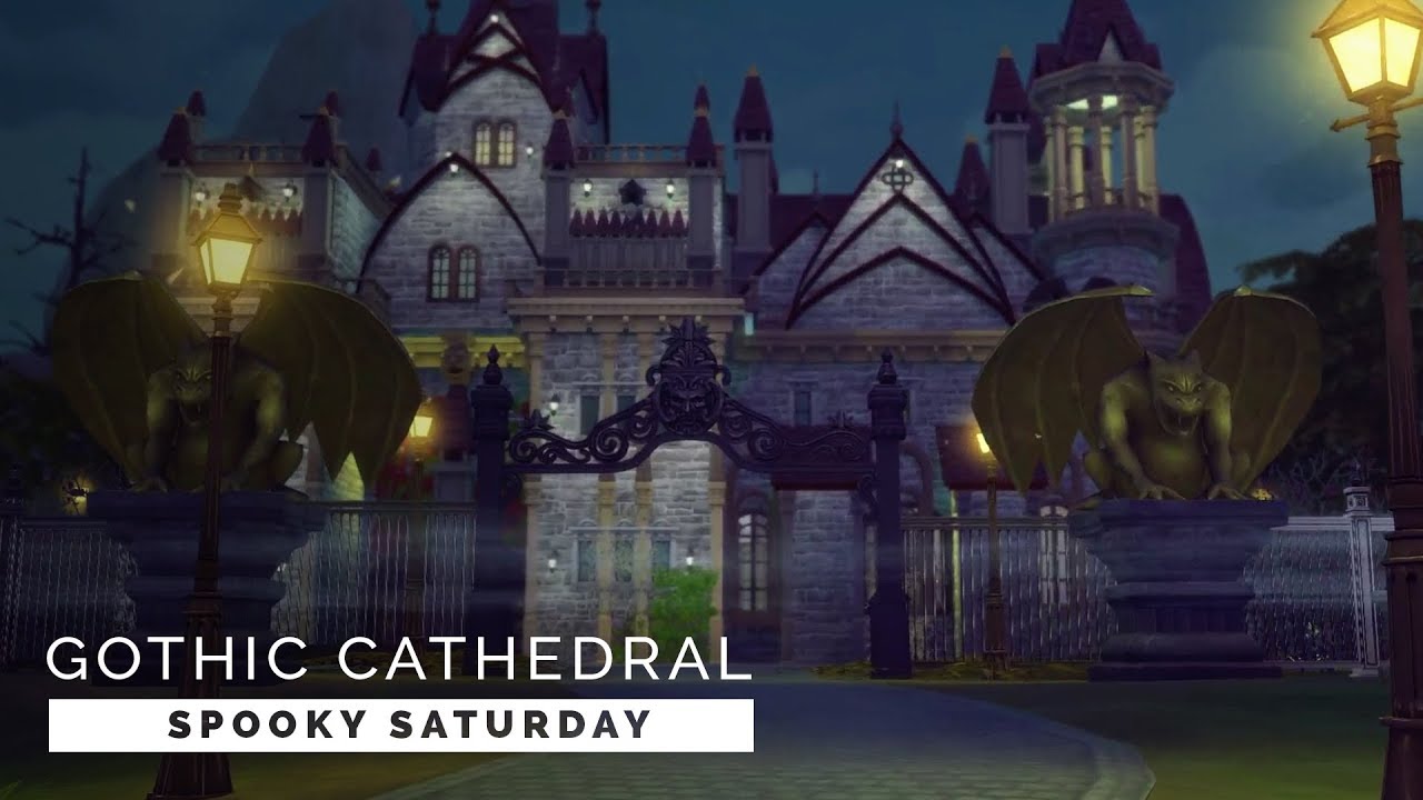 Sims 4  |  Speedbuild  |  Spooky Saturday - Gothic Wedding Venue