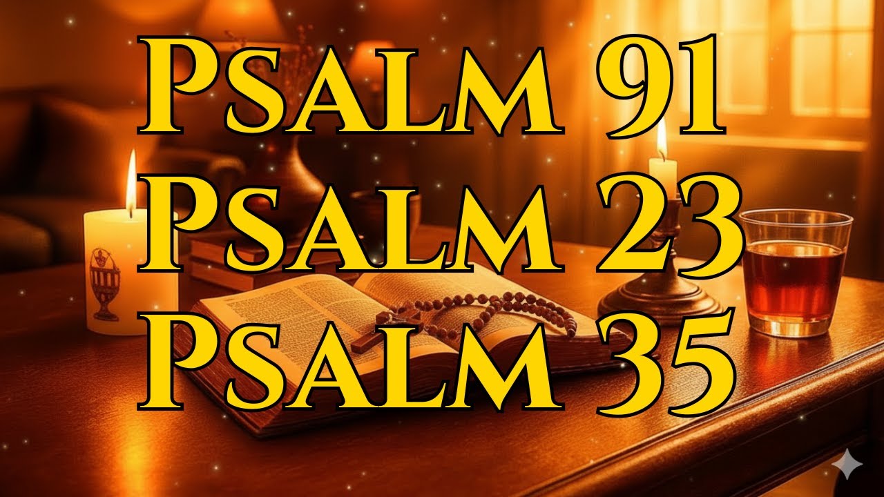 Night Prayer Before Sleep — Psalm 91, Psalm 23 & Psalm 35 | Powerful Prayers in the Bible