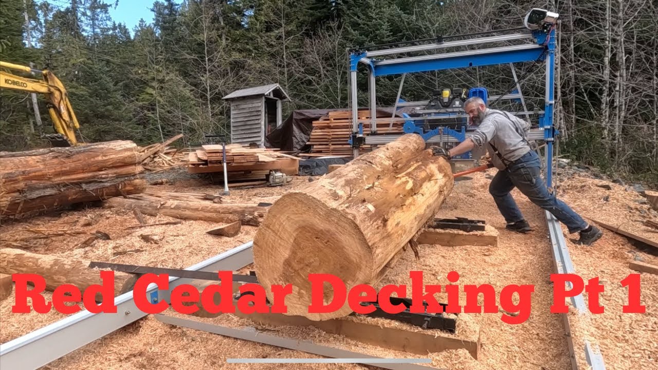 Western Red Cedar Decking (Part 1)