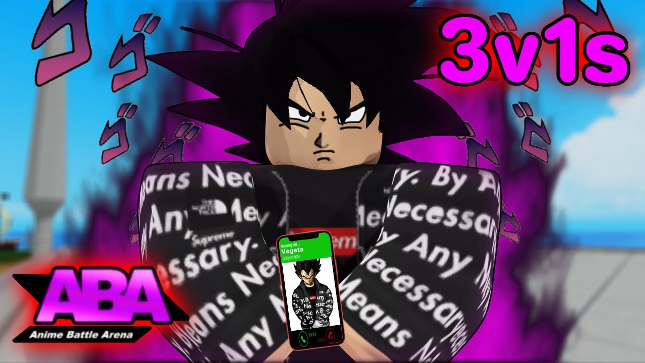 3v1s with Namek Goku (Drip Gang on Top) in ABA