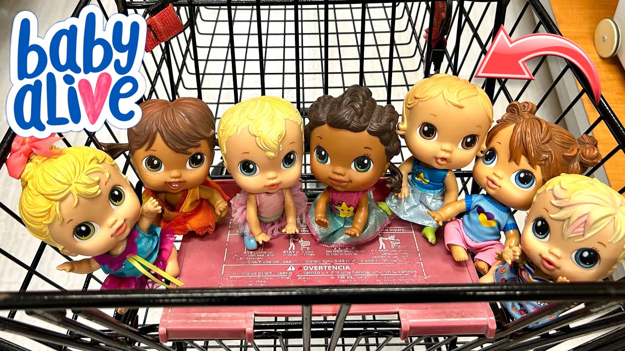 НОВЫЕ куклы Baby Alive для кроватки 🛒 покупка новой игрушки в T.J. Maxx 🧸