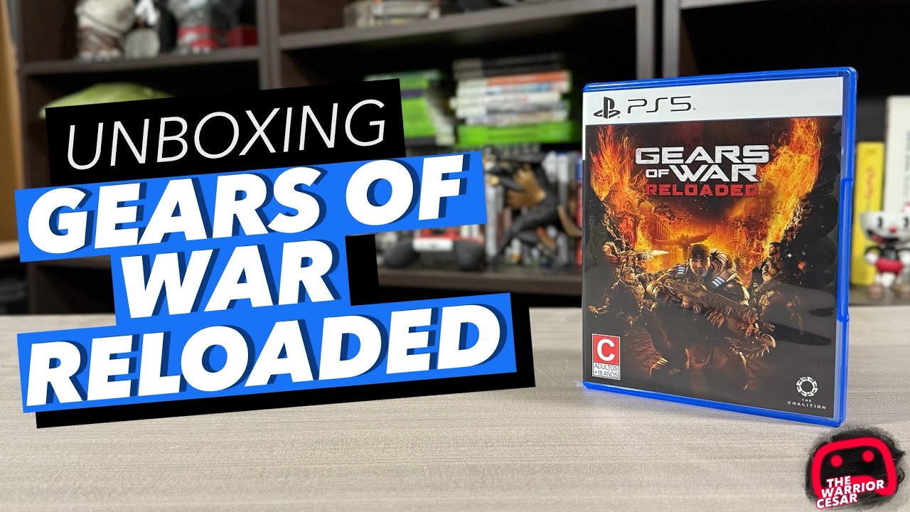 Unboxing Gears of War Reloaded para PS5