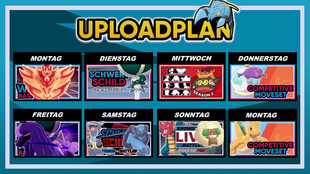 Uploadplan vom 16.08.2021 | PokéGun