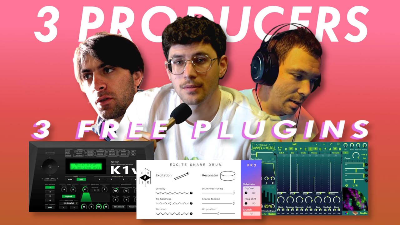 3 Producers 3 FREE PLUGINS 2025!