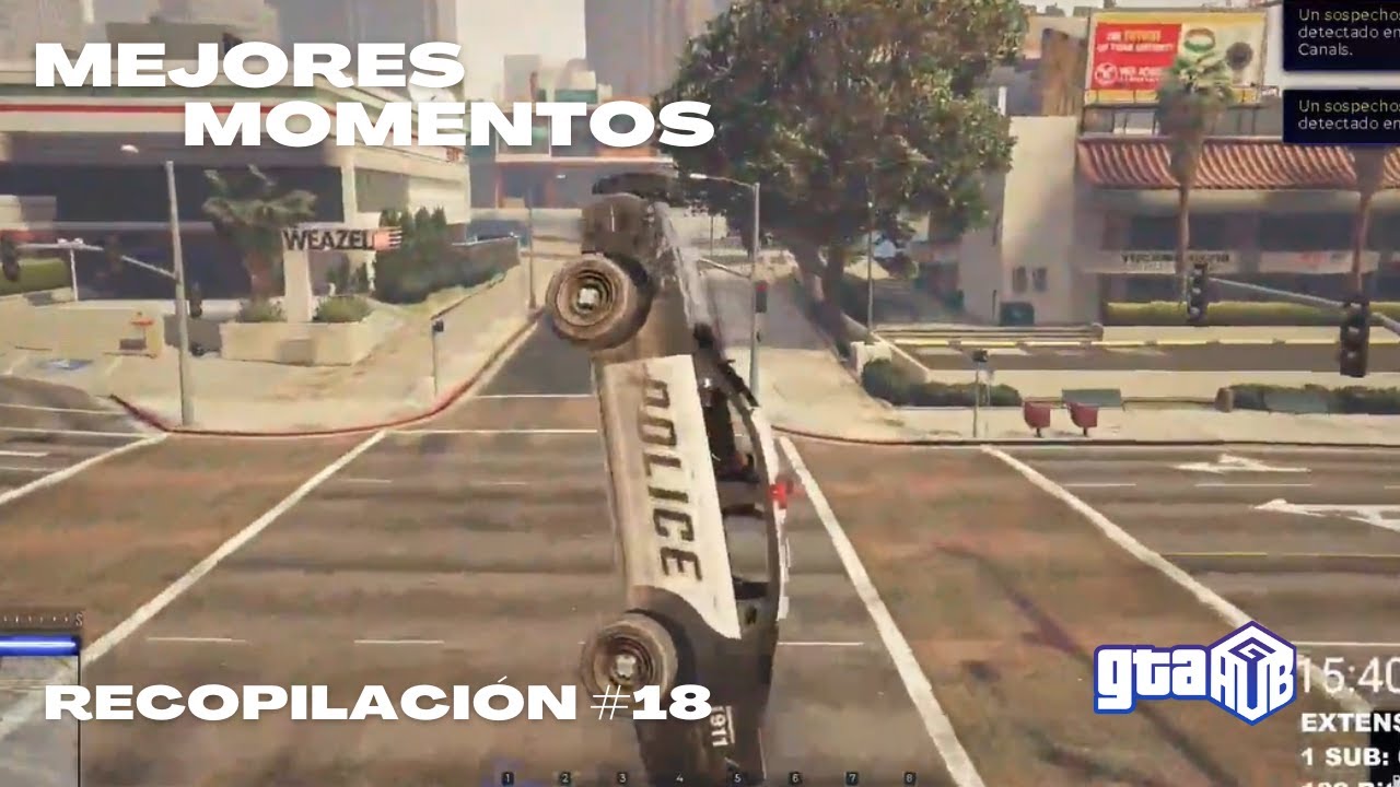 [GTAHUB] Recopilación #18 de los mejores momentos en Stream !!