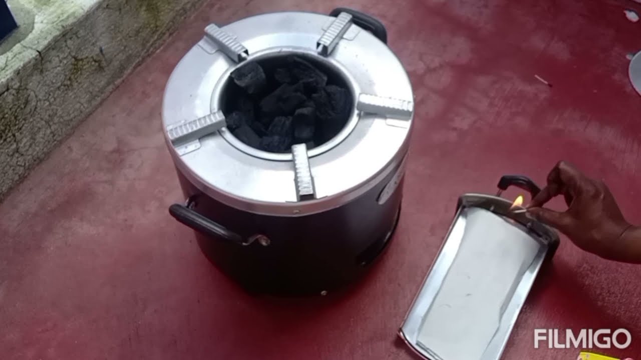 Classic charcoal stove|How to use charcoal stove|Quick and Easy👍