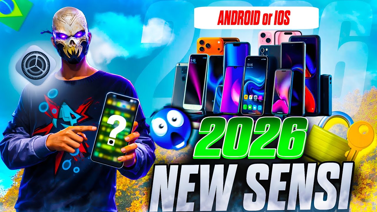 ALL DEVICE 📱 WORKING SENSITIVITY ☠️ || 2026 BEST SENSITIVITY ☠️🥶  | @QU1RALIX 