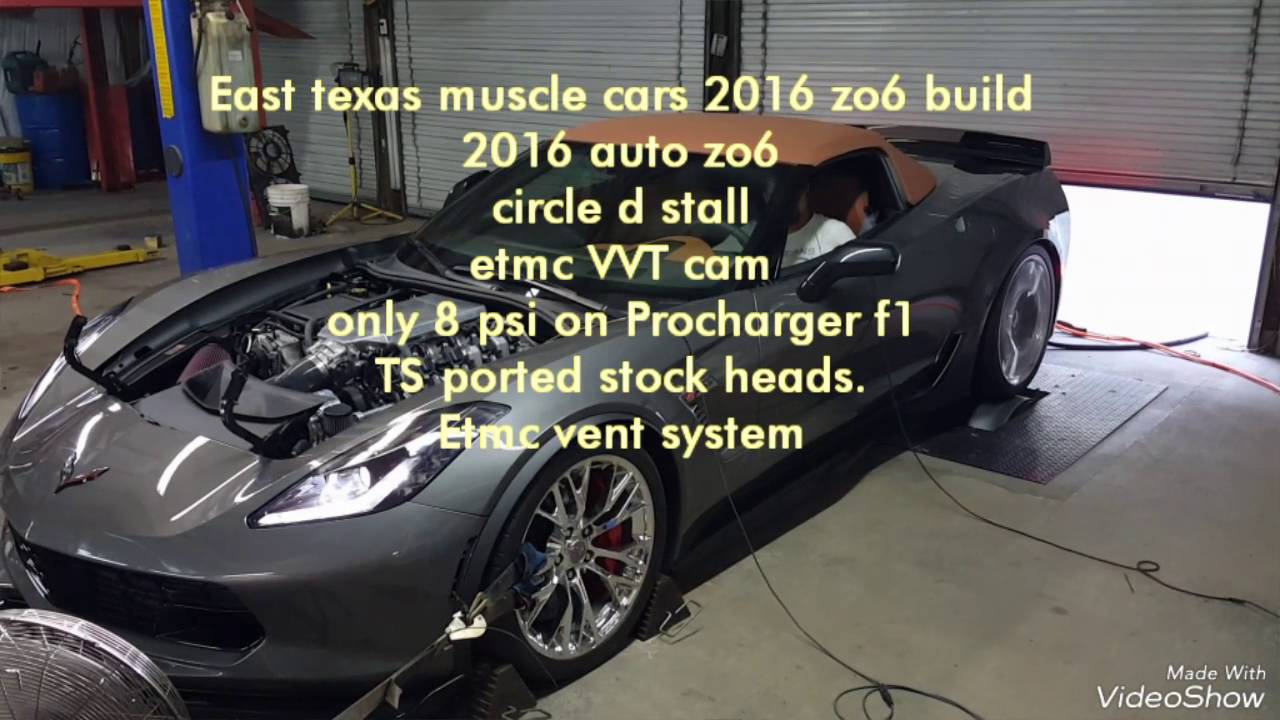 2016 procharger zo6 East Texas Muscle Cars built
