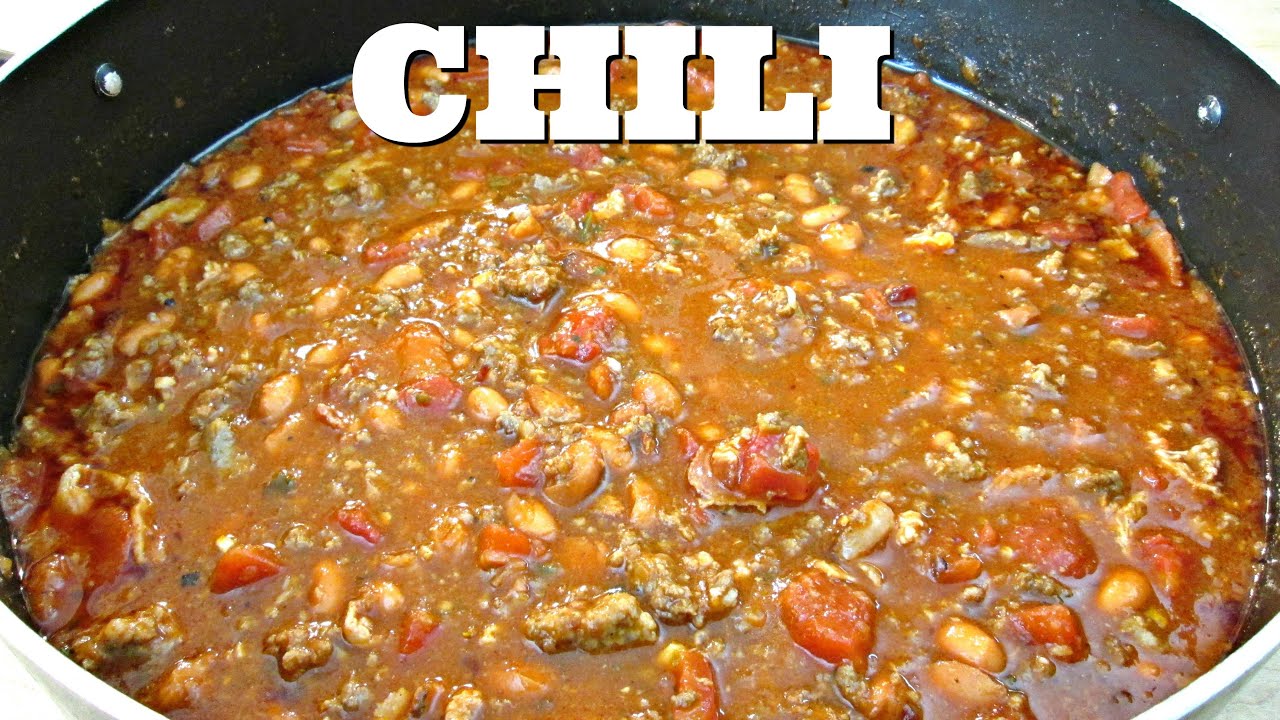 Amazing Homemade Chili - Ground Beef, Bacon & Pork Sausage - PoorMansGourmet
