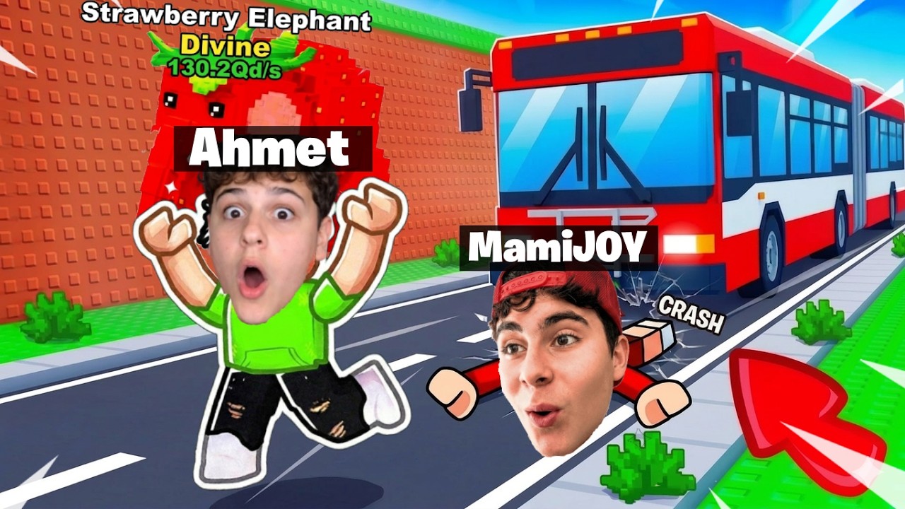 ÇARPIŞAN ARABALARDAN BRAİNROTLARI KURTARDIM @MamiJOY💥| Roblox