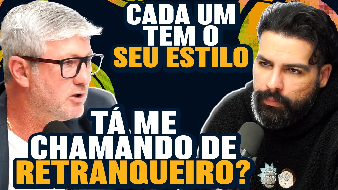 Cross e Odair DISCUTEM sobre tipos de TREINADORES