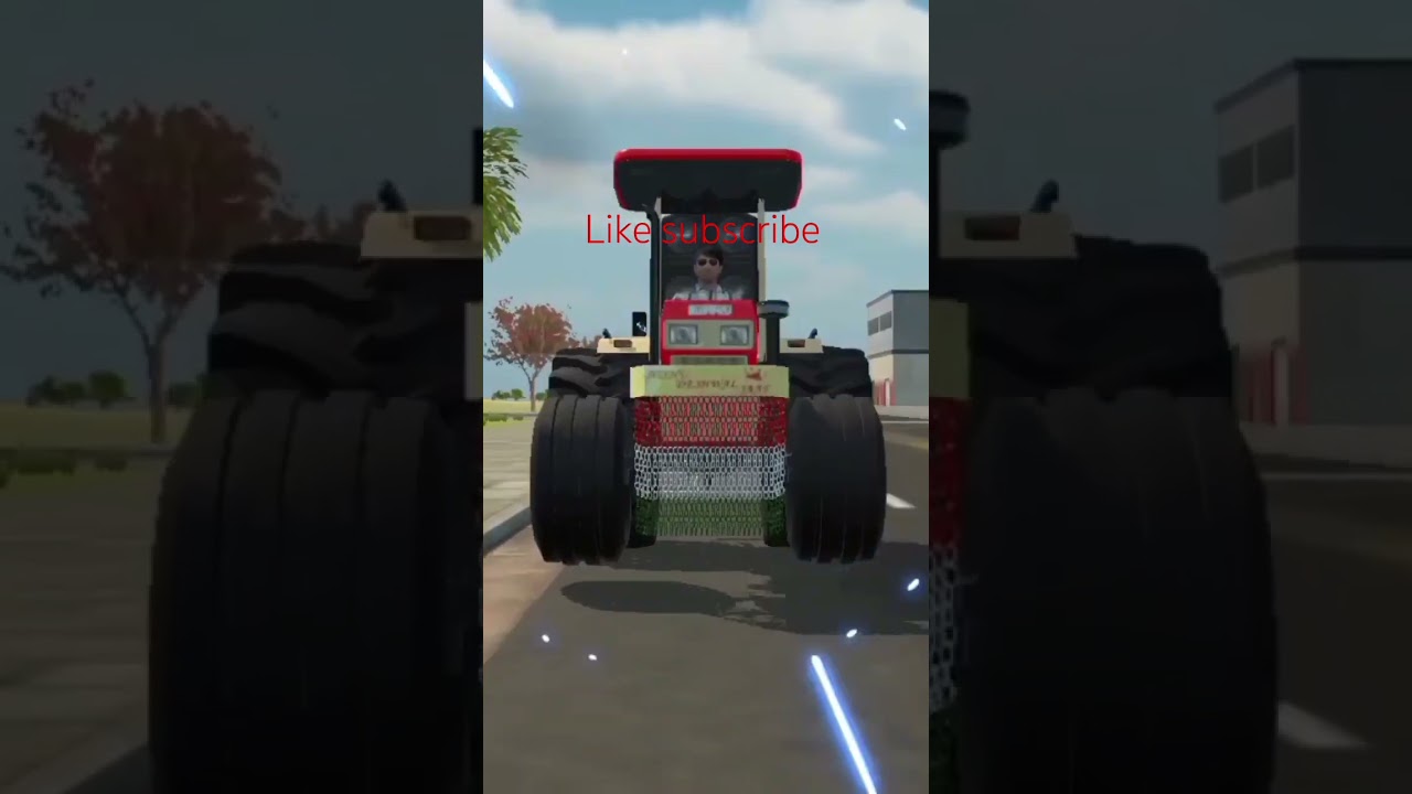 indian tector game ki video sawaraj tractor stunt video 