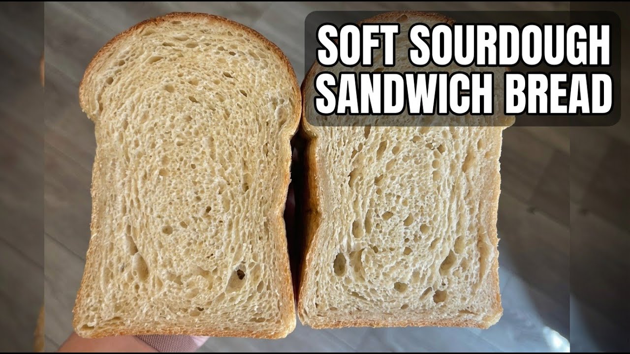 Make The BEST Soft Sourdough Sandwich Bread At Home!