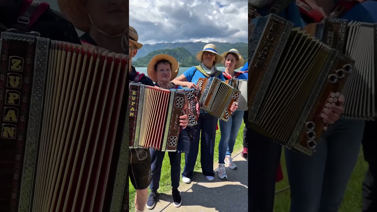 Otoček sredi jezera & more than 400 accordions 🪗 by the Lake Bled, Slov