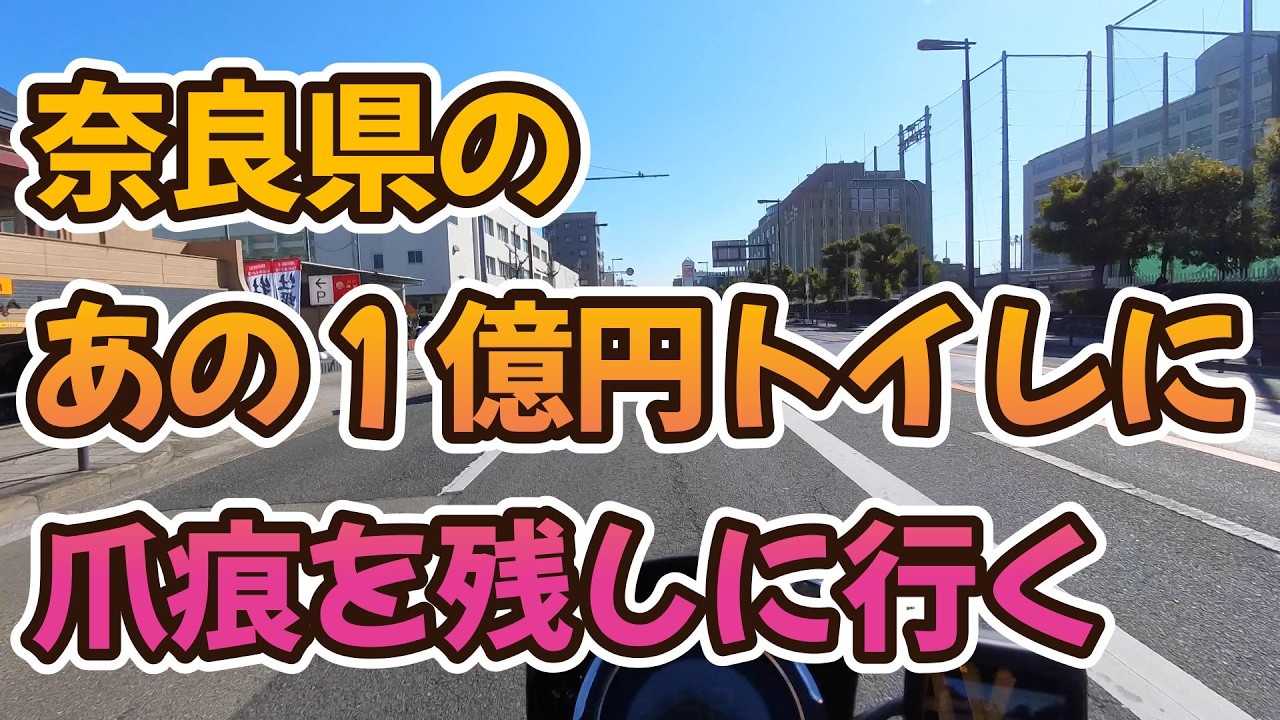 【レブル250】奈良県御杖村の一億円トイレに爪痕を残しに行く