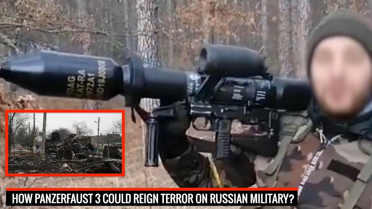#Panzerfaust3 - немецкое оружие времен Второй мировой войны теперь помогает защитникам #Украины!