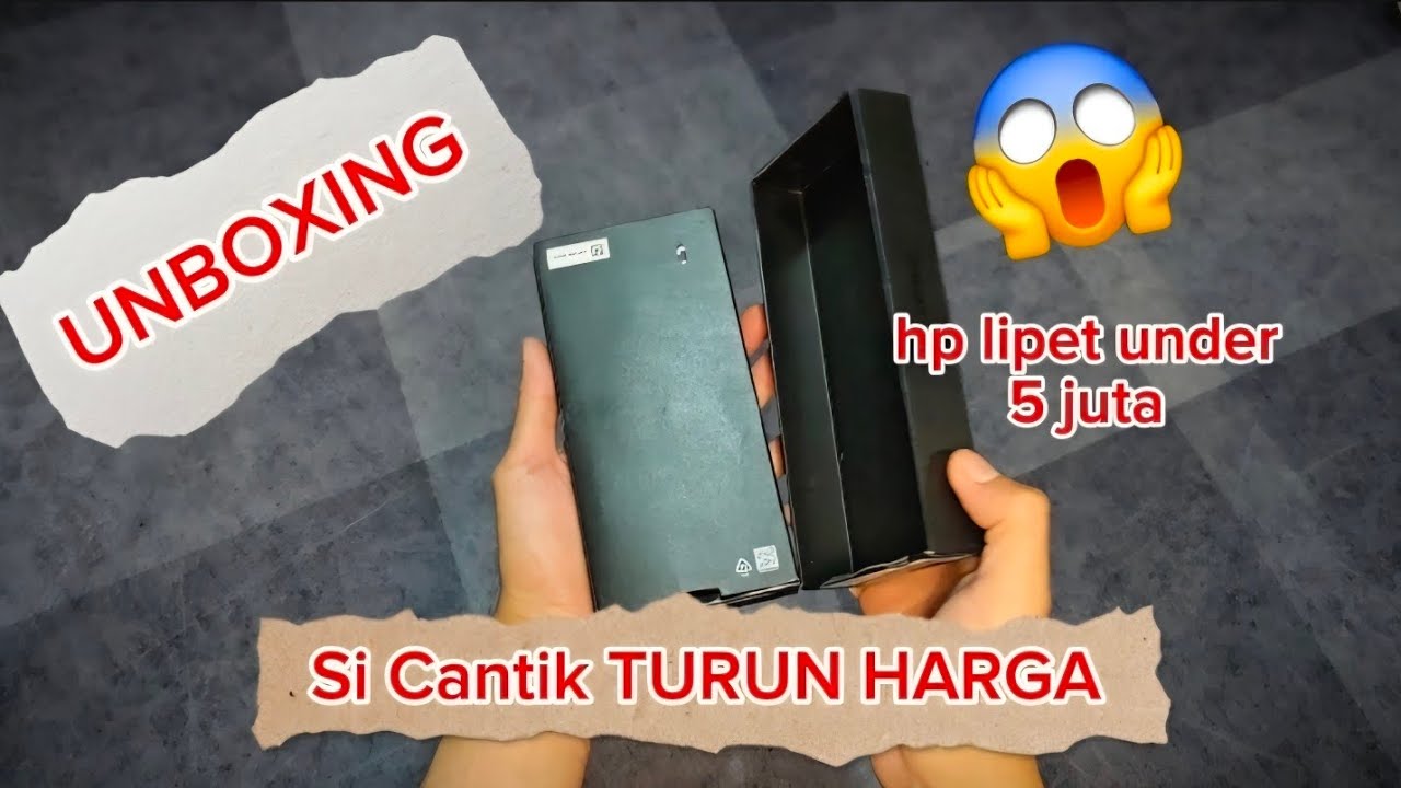 UNBOXING Si Cantik TURUN HARGA (Samsung Galaxy Z Flip 5)
