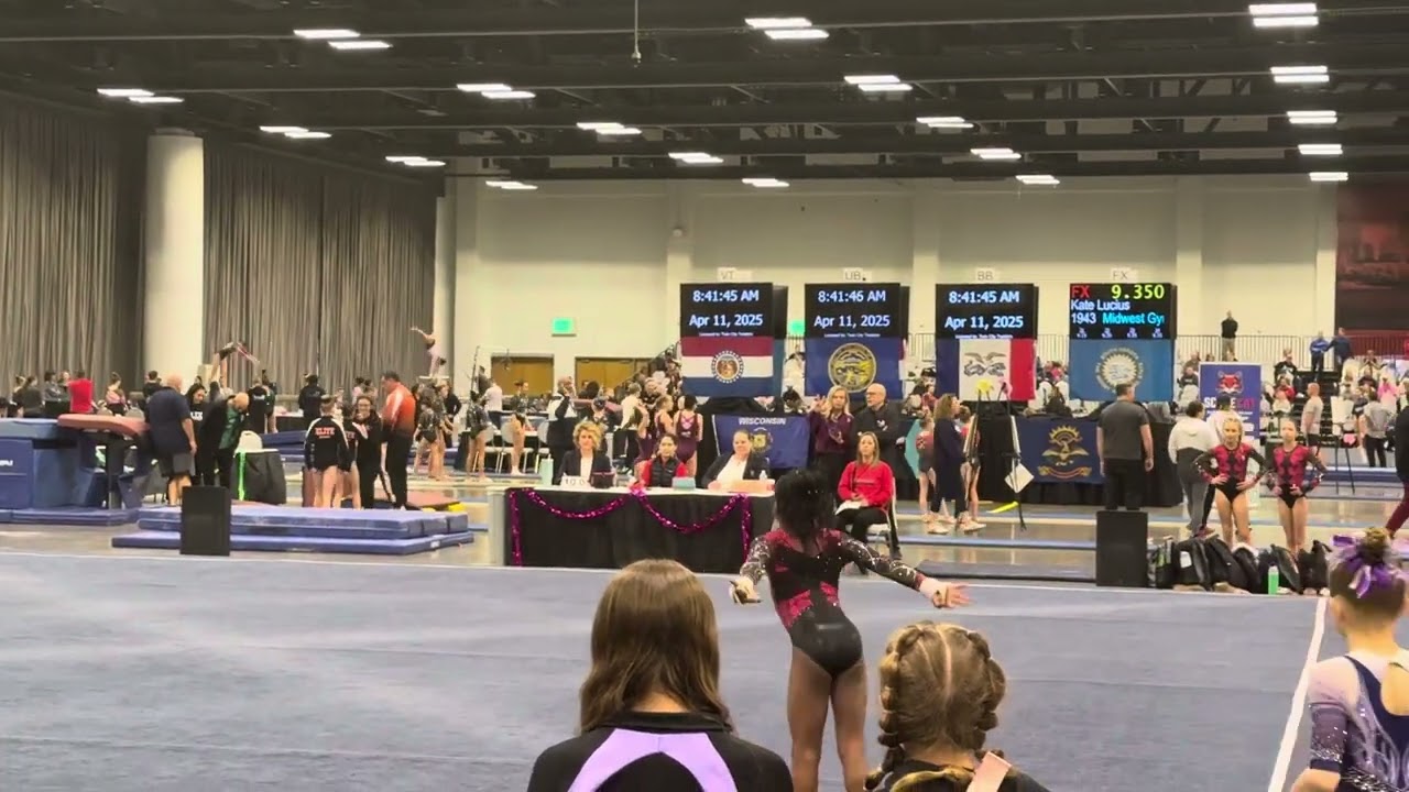 Level 7 Floor Routine# Region 4 2025# Raymonde’s gynmastics