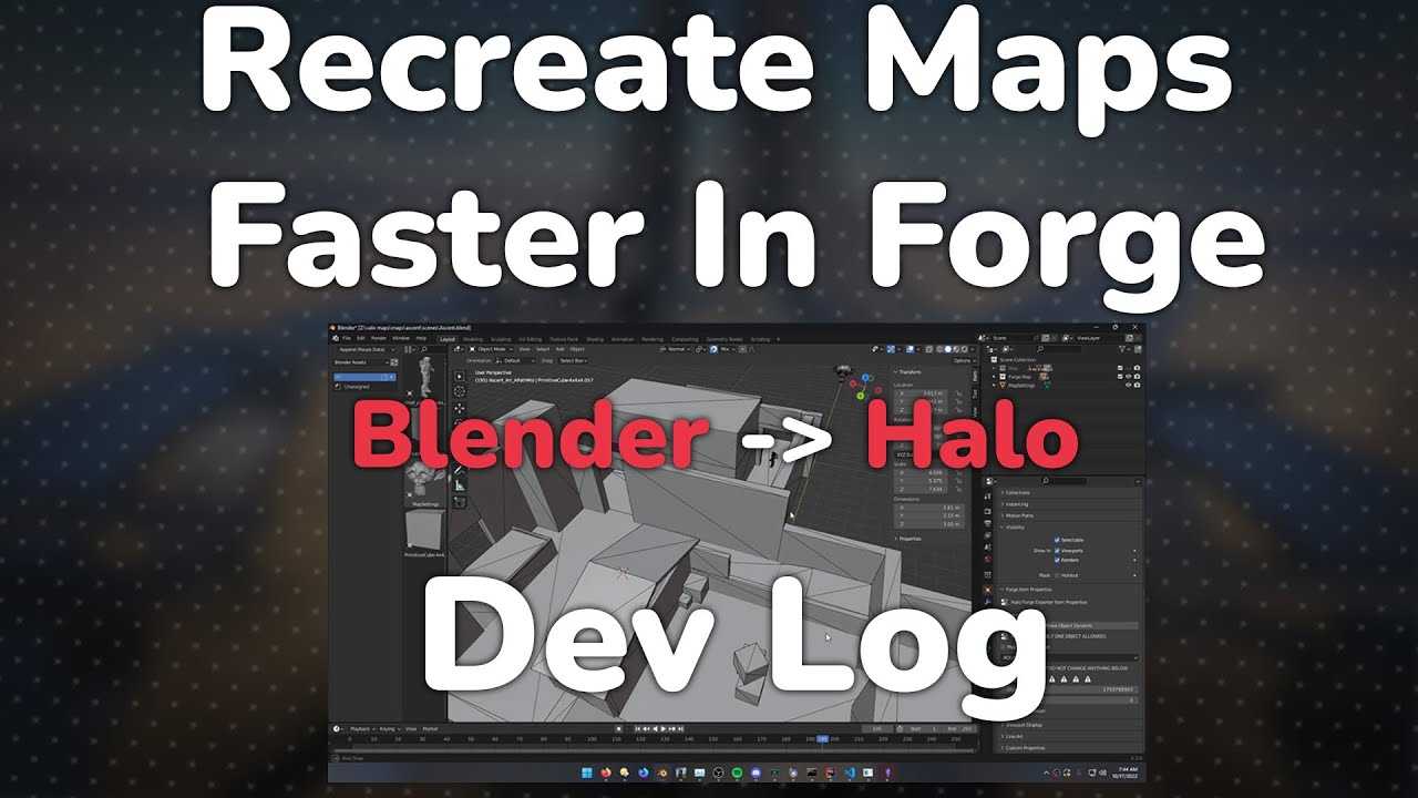 Создавайте карты быстрее в Halo Infinite Forge — журнал разработчиков