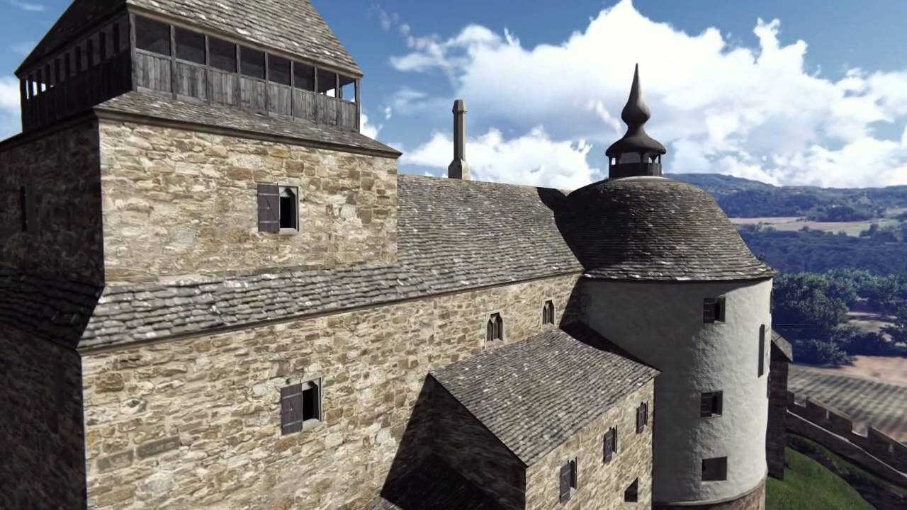 Füleki vár a XVII. században (rekonstrukció) HD