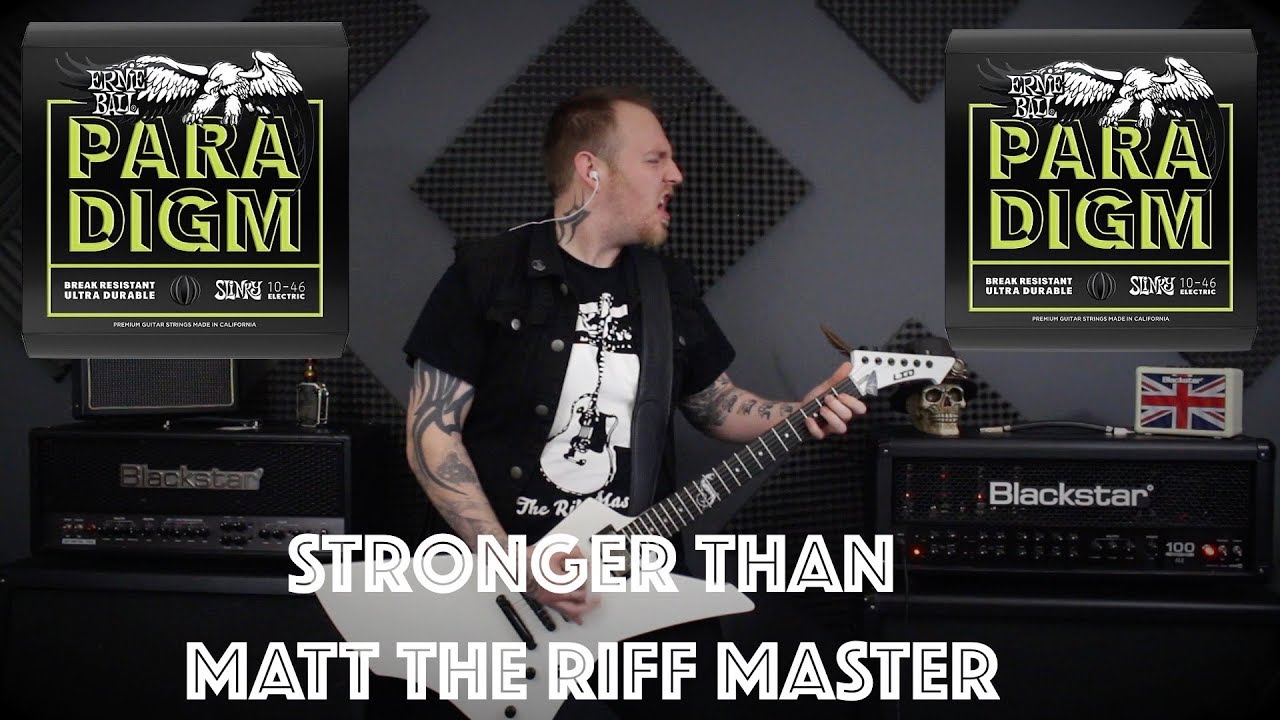 Ernie Ball Paradigm - Stronger Than Matt The Riff Master