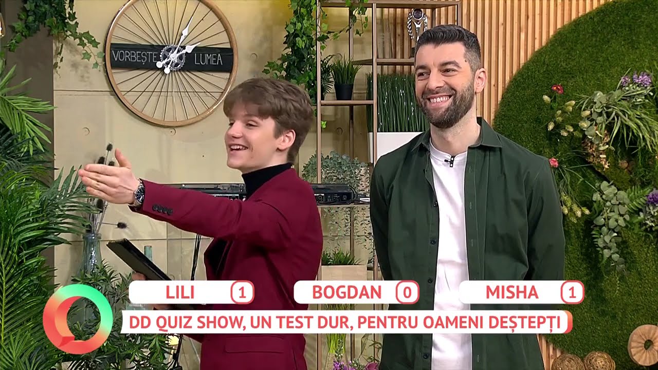 Misha Miller, pusă la test la DD Quiz Show | 3 martie 2026