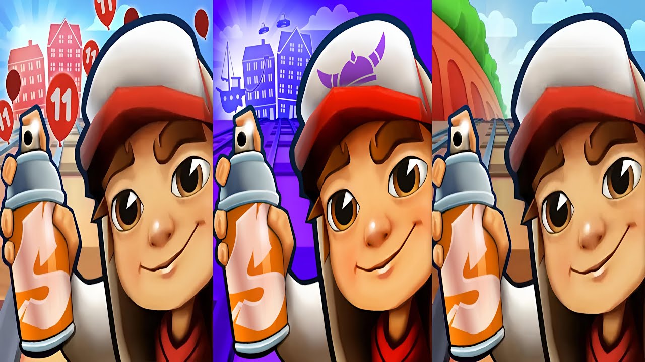 Subway Surfers : Copenhagen 2022 🆚 Copenhagen 2023 🆚 Classic 2024