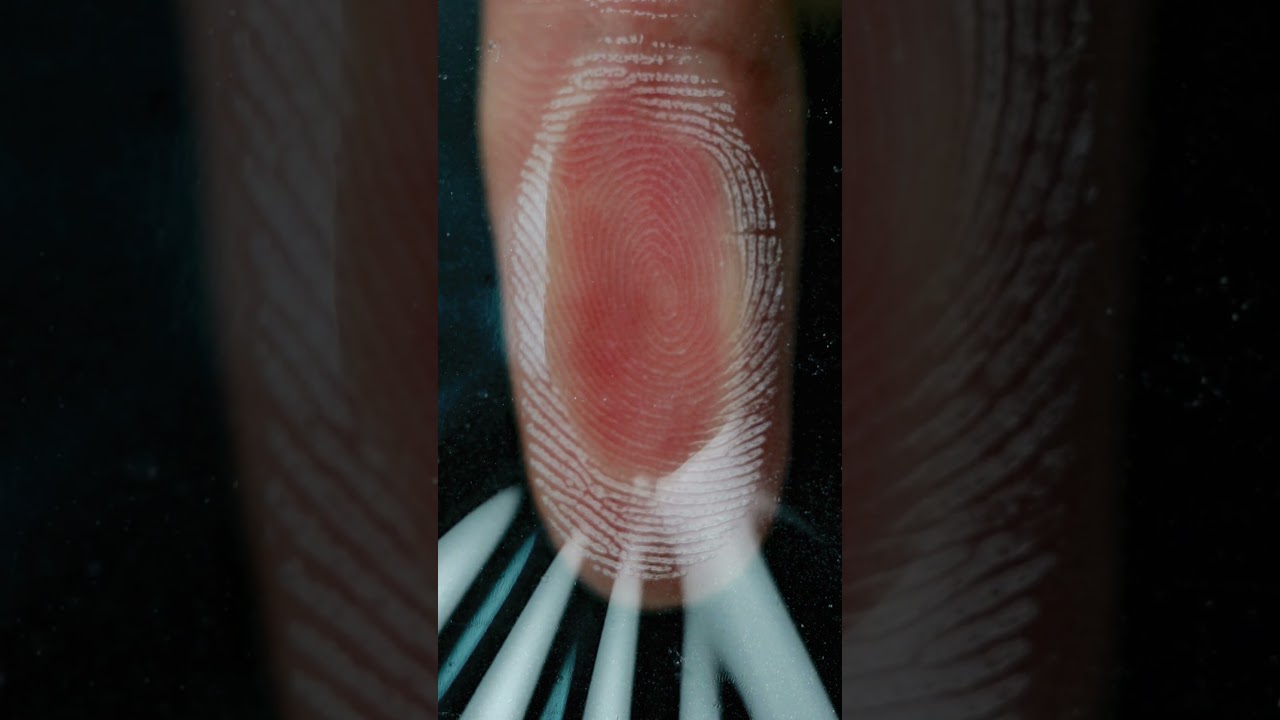 Finger print sample #closeup #fingerprint