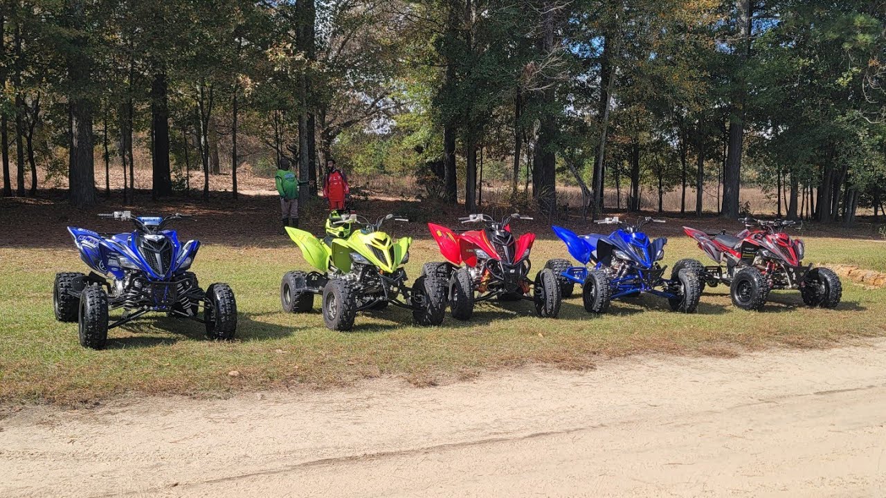 Raptor 700 crew @ Outback ATV!! 🔥🔥 (part 1)