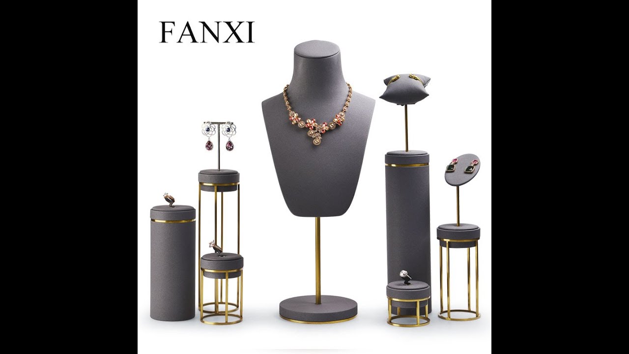 FANXI factory wholesale jewelry necklace display stand bust