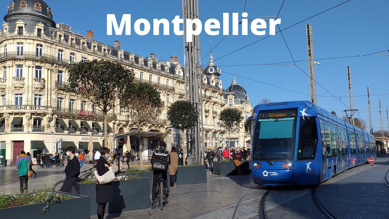 Montpellier, tour en voiture, découvrez la ville autrement. Driving tour.