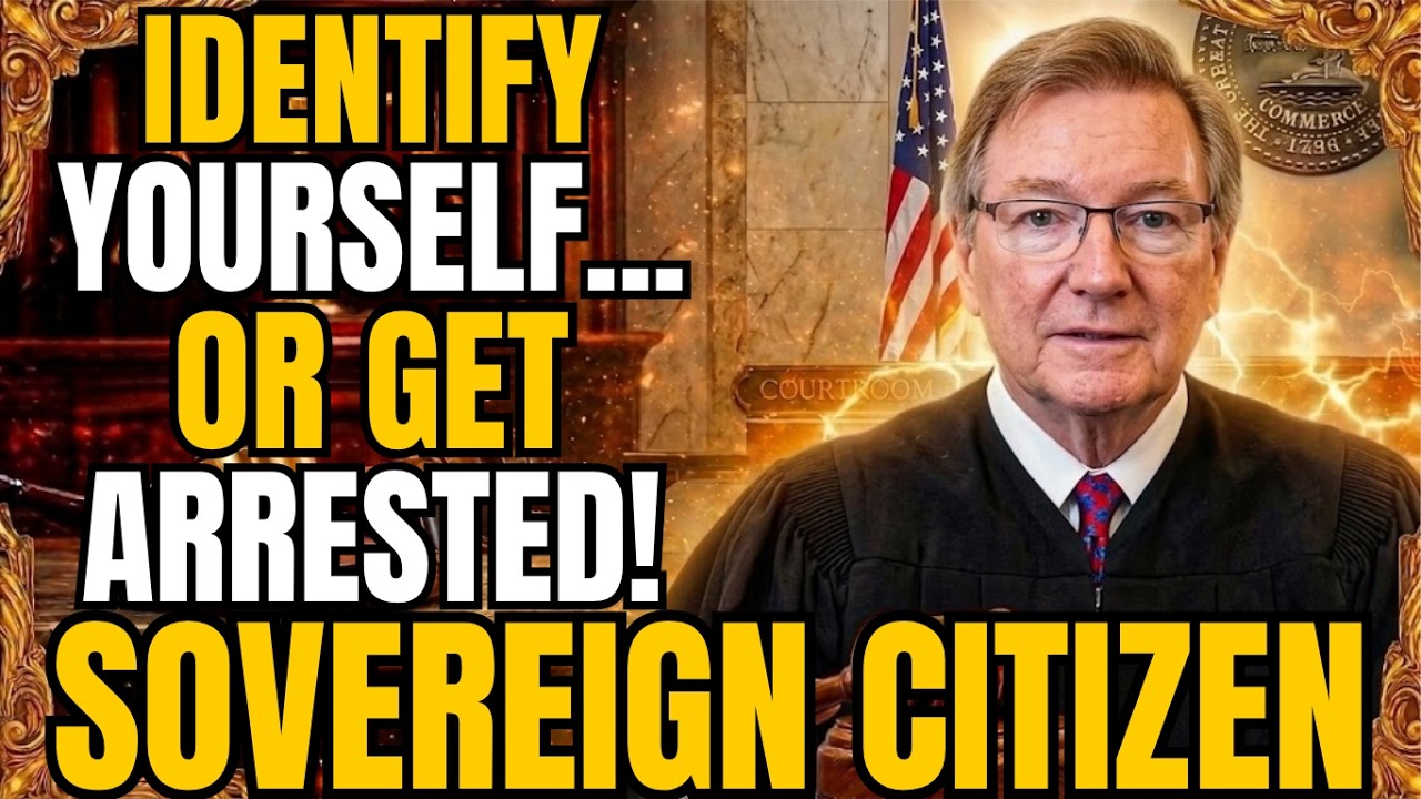 Sovereign Citizen REFUSES to Identify Himself&mdash;Judge Threatens Arrest