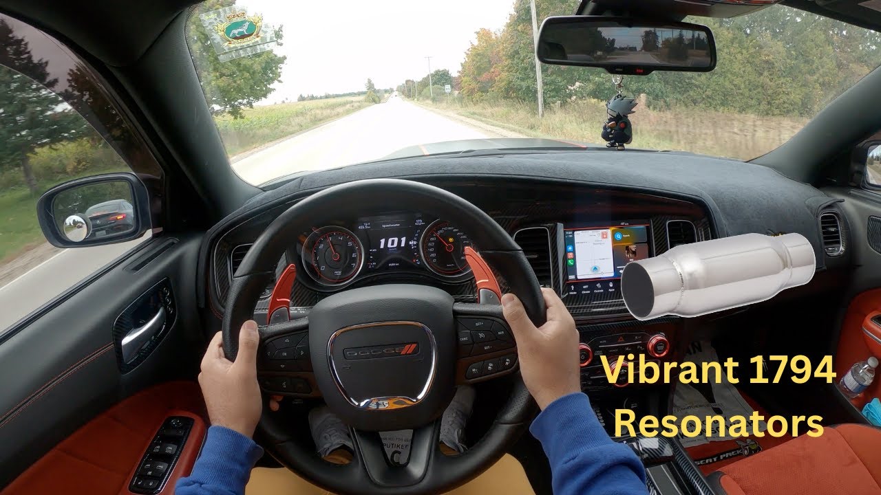 New Resonators POV Drive!!! | Dodge Charger ScatPack POV | Hard Accelerations | 4K 60 FPS.