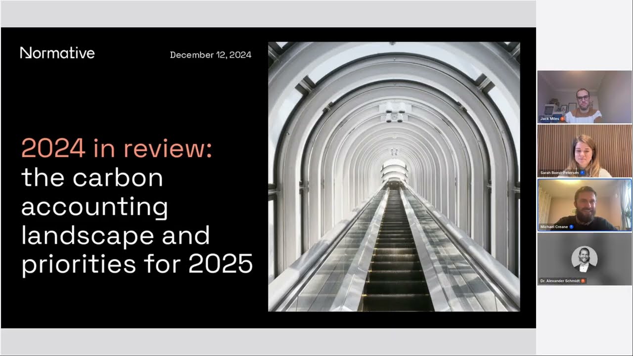 2024 in review: the carbon accounting landscape and priorities for 2025