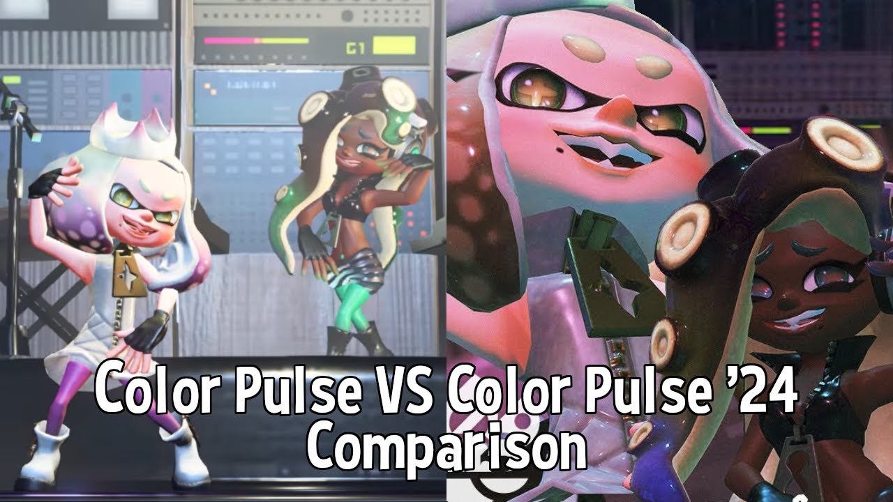 Color Pulse vs Color Pulse '24 - Off The Hook Day 1 Splatfest Song Comparison
